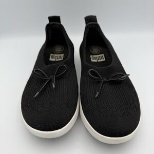 Fitflop Uberknit Women's‎ Ballerina Slide With Bow Size 8